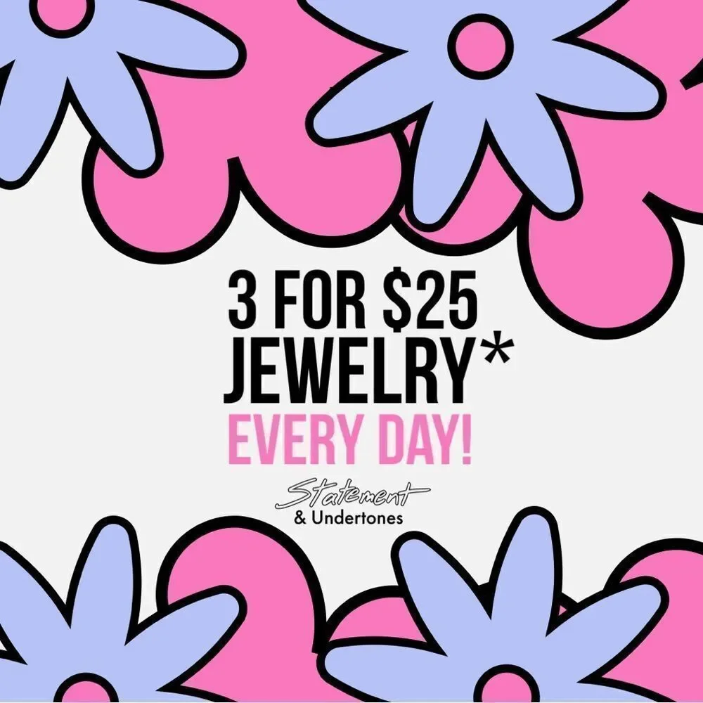 3/$25 Irregular Silver Ring